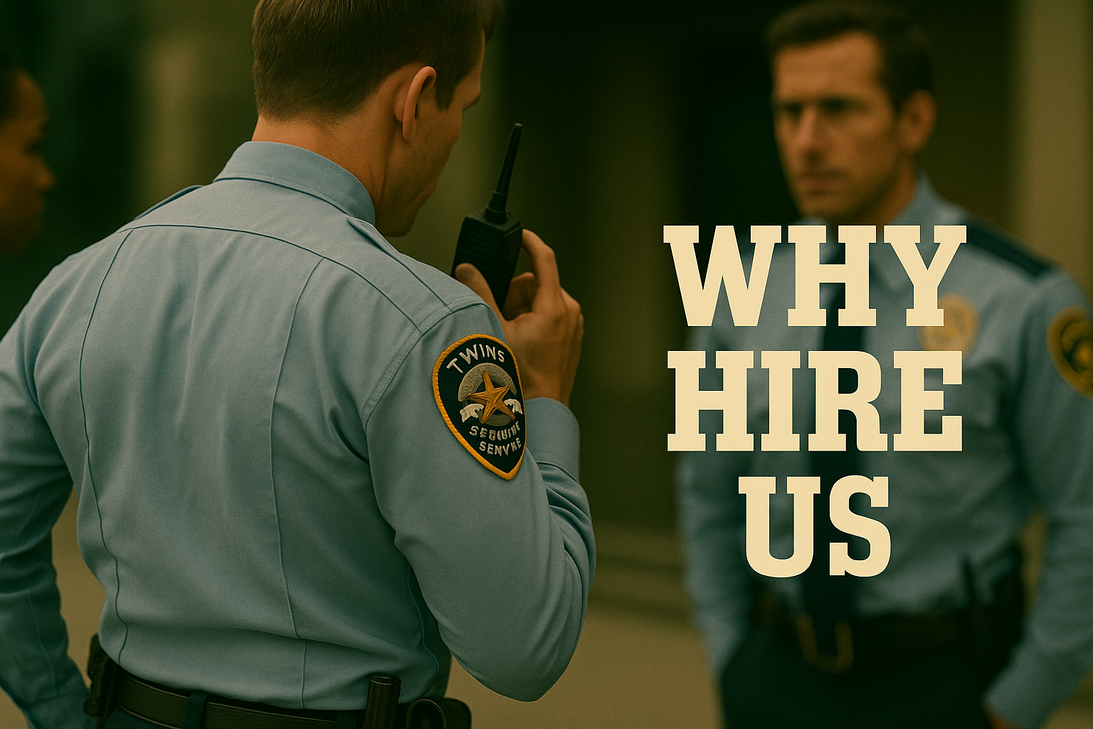 Why Hire Us - Twins Security Inc